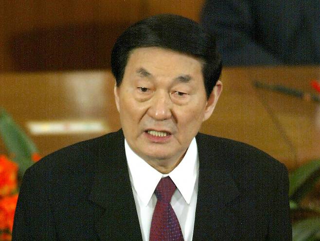 주룽지 전 중국 총리 [AFP=연합뉴스 자료사진. 재판매 및 DB 금지]
