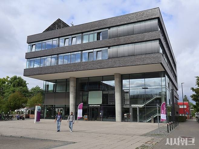 제7회 데이터 기반 플라즈마 과학 국제 컨퍼런스(7th International Conference on Data-Driven Plasma Science)'가 개최된 독일 킬(Kiel)대학교의 모습. / 사진=박설민 기자