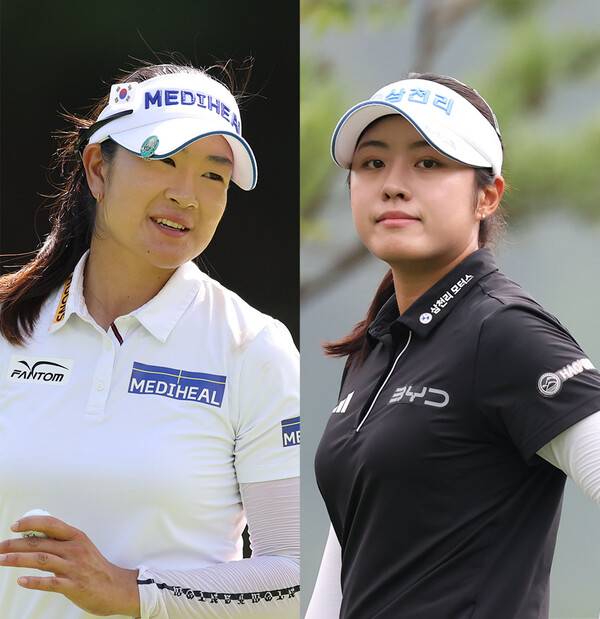 2026년 한국여자프로골프(KLPGA) 투어 메디힐·한국일보 챔피언십에 출전하는 김아림, 서교림 프로. 사진제공=KLPGA (사진을 무단으로 사용하지 마십시오.)