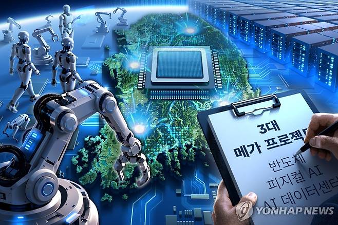 3대 메가 프로젝트 (PG) [김선영 제작] 일러스트