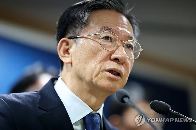 정성호 법무부 장관 [연합뉴스 자료사진]