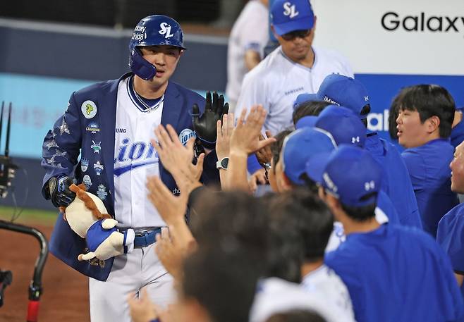 5안타 2홈런의 주인공 삼성 구자욱 [삼성 라이온즈 제공. 재판매 및 DB 금지]