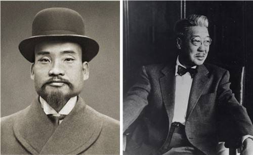 동화약품 창업자인 민강 선생(왼쪽)과 유한양행 창업자 유일한 박사 [동화약품·유한양행 제공. 재판매 및 DB금지]