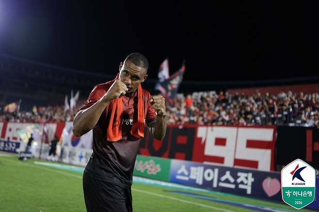 부천 구스타보. 사진 | 한국프로축구연맹