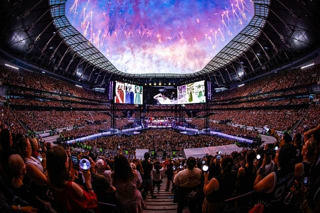 O BTS se apresenta em Londres, Reino Unido. (Foto cortesia da Big Hit Music, HYBE)