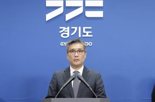 추경예산안 발표하는 정두석 경기도 기획조정실장 [경기도 제공. 재판매 및 DB 금지]