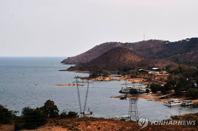 짐바브웨 카리바의 항구 모습 [AP=연합뉴스 자료사진. 재판매 및 DB 금지]