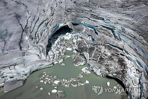 ▲ 스위스 알프스 론 빙하 [AFP=연합뉴스 자료사진]