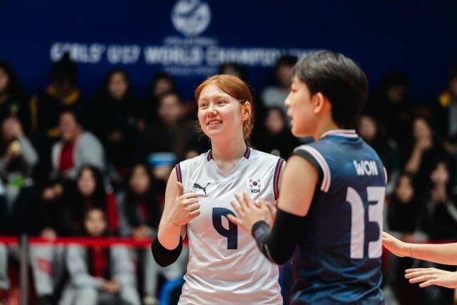 176cm 미들블로커 문티아라도 2026년 8월 U17 세계선수권에 출격해 세계선수권 6위의 성과를 내고 돌아왔다./FIVB 제공
