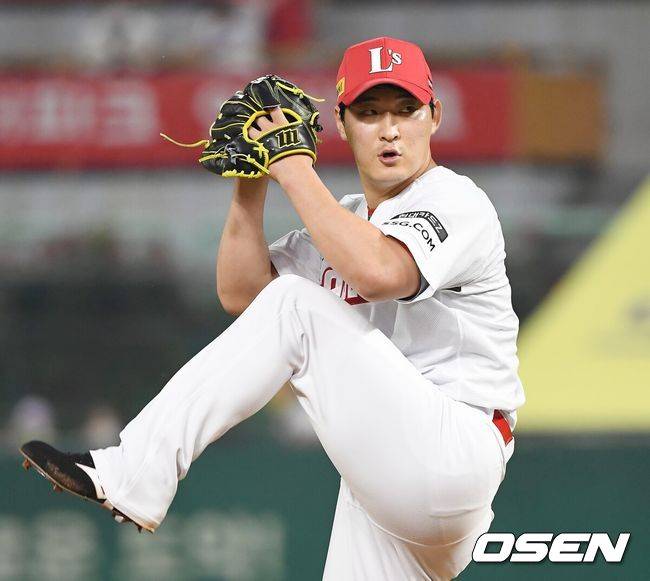 SSG 시절 하재훈 / OSEN DB