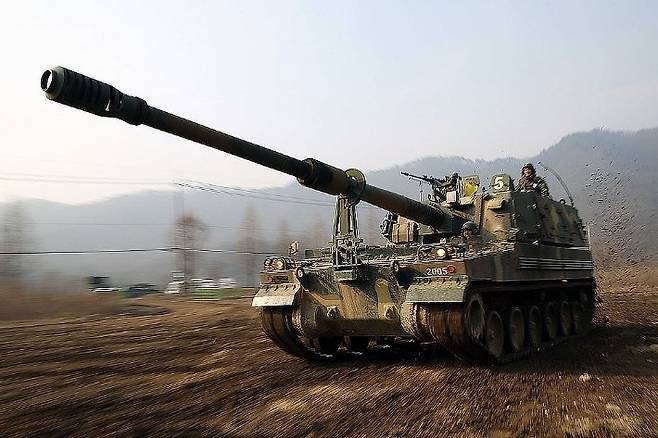 K9A1 자주포. 연합뉴스