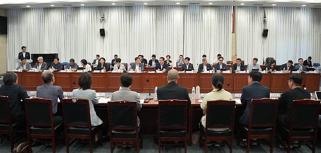 21일 열린 제주도와 시민사회 단체와의 간담회 현장 / 사진=제주도