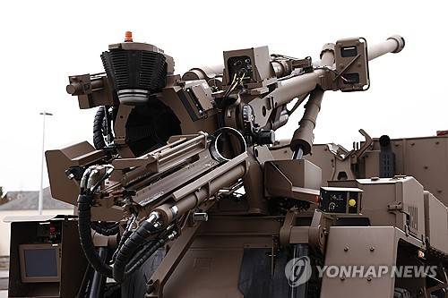 프랑스 세자르 자주포 [EPA=연합뉴스 자료사진. 재판매 및 DB 금지]