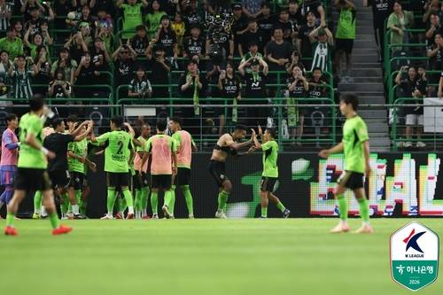 골 넣고 기뻐하는 모따 [한국프로축구연맹 제공. 재판매 및 DB 금지]
