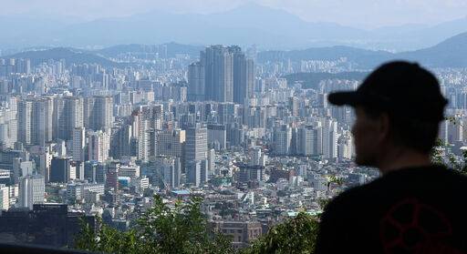23일 서울 시내의 아파트가 보이고 있다. 뉴시스
