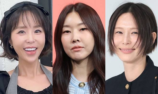 (왼쪽부터) 신지, 한혜진, 김나영. 신지 SNS·뉴스1