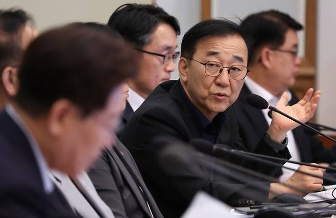 김윤덕 국토부 장관이 25일 청와대에서 열린 이재명 대통령 주재 국무회의에서 발언하고 있다.(사진=연합뉴스)