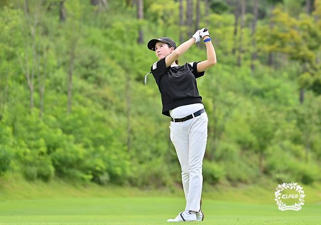 챔피언스 투어 7차전 우승자 문지영 [KLPGA 제공. 재배포 및 DB 금지]