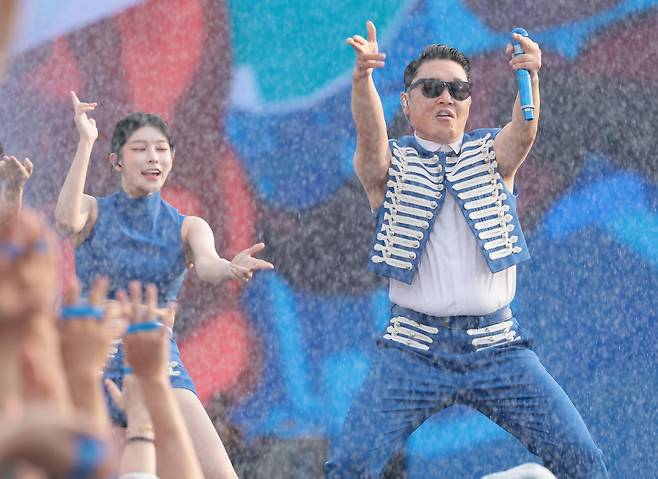 가수 싸이. 뉴스1