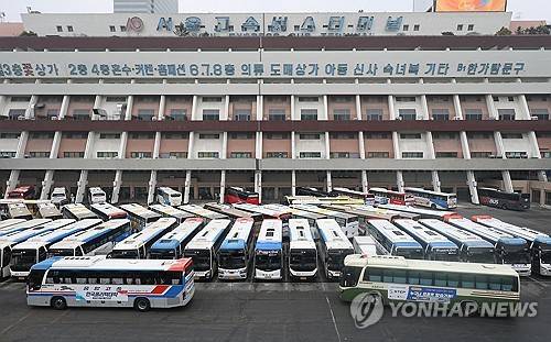 고속버스터미널 모습 [연합뉴스 자료사진]