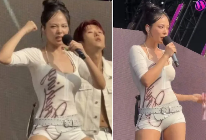 가수 비비가 지난달 25일 경기도 고양시 일산 킨텍스에서 열린 ‘워터밤 서울 2026’ 행사에 참여했다. 워터밤 공식 인스타그램 캡처