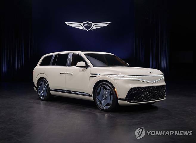 제네시스 GV90 네오룬 [현대자동차·기아 제공. 재판매 및 DB 금지] photo@yna.co.kr