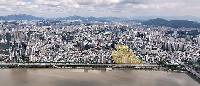 성수3지구 항공사진. / 사진=삼성물산