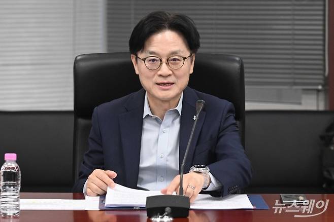 김정관 산업통상부 장관. 사진=강민석 기자