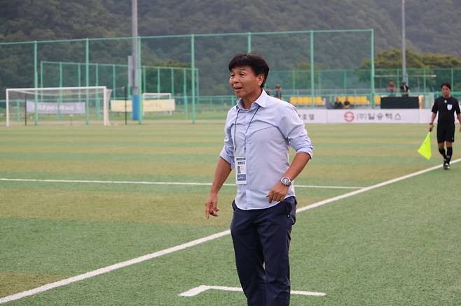 오해종 중앙대 감독. 사진=대학축구연맹