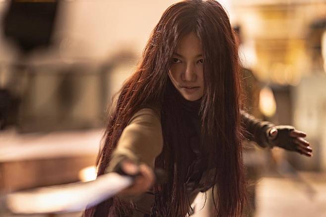 배우 이채영이 영화 '연옥: 살인마들의 자치구역'으로 스크린에 컴백한다. 제이씨엔터웍스 제공