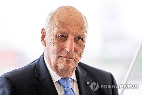 28일 별세한 노르웨이 하랄 5세 국왕 [로이터 연합뉴스 자료사진. 재판매 및 DB 금지]