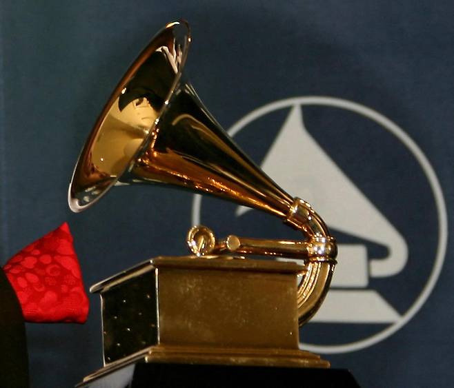 Troféu Grammy. AFP Yonhap News