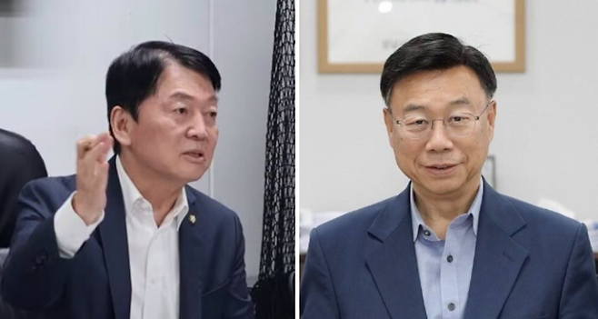 안철수 국회의원, 신상진 성남시장. /사진제공=안철수·신상진 페이스북