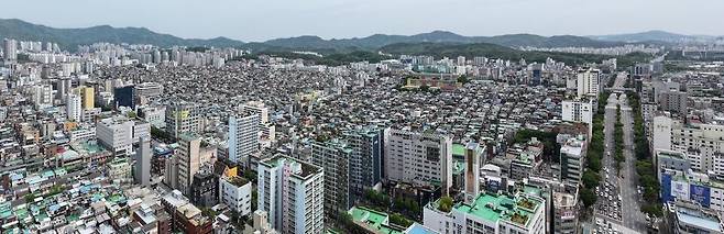 성남 원도심(수정·중원 지역) 모습. /사진제공=성남시