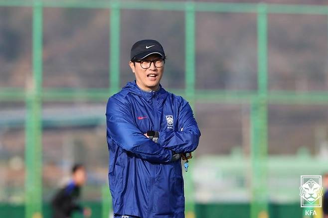김정수 감독(대한축구협회 제공)