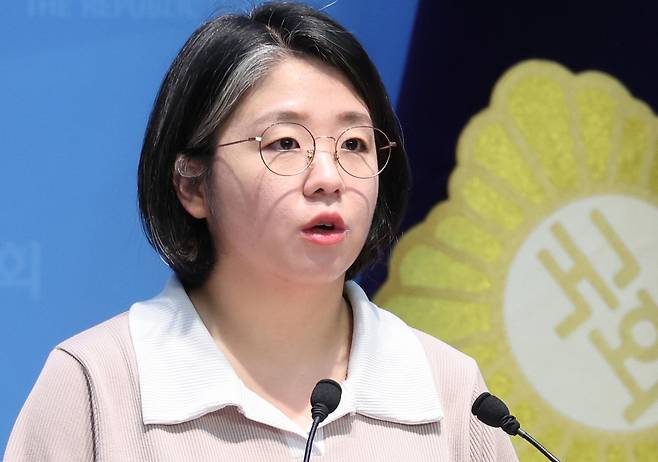 용혜인 성평등가족부 장관 후보자. 2026.8.6 뉴스1
