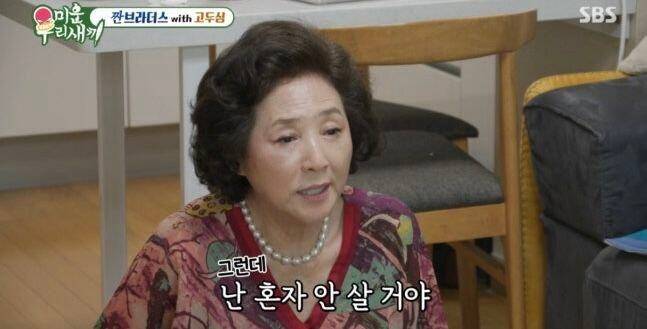 고두심 재혼 가능성 세계일보 보도