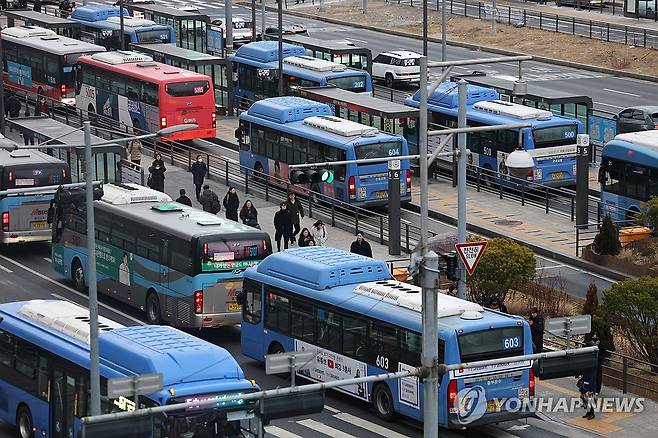 서울 시내버스 [연합뉴스 자료사진]