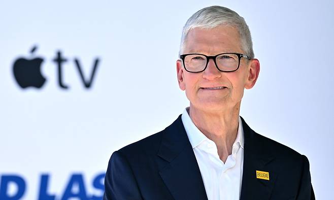 팀 쿡 애플 CEO. UPI=연합뉴스