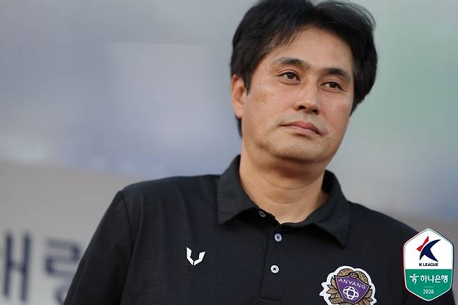 유병훈 FC안양 감독. 프로축구연맹 제공