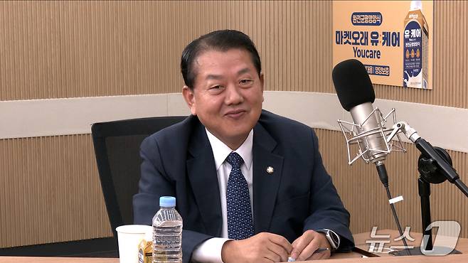 뉴스1TV '팩트앤뷰'에 출연한 김병주 더불어민주당 의원. 2026.9.3./뉴스1