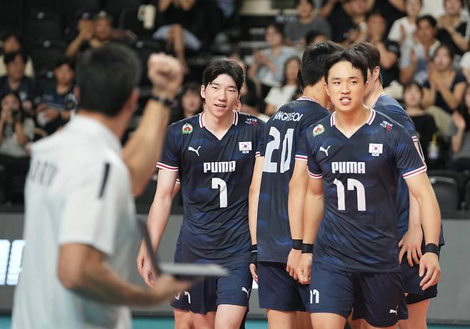 허수봉이 돌아온 남자배구대표팀. 제공 | 대한배구협회
