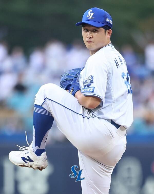 2일 삼성이 대구 삼성라이온즈파크에서 열린 2026 신한 SOL KBO리그 롯데와의 홈경기에서 8-5로 이겼다.(삼성 선발투수 최원태(승), 6이닝 89구 4피안타 2피홈런 10탈삼진 2실점). /사진=삼성 라이온즈