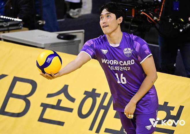 우리카드 아포짓 스파이커 김동영. 사진 한국배구연맹