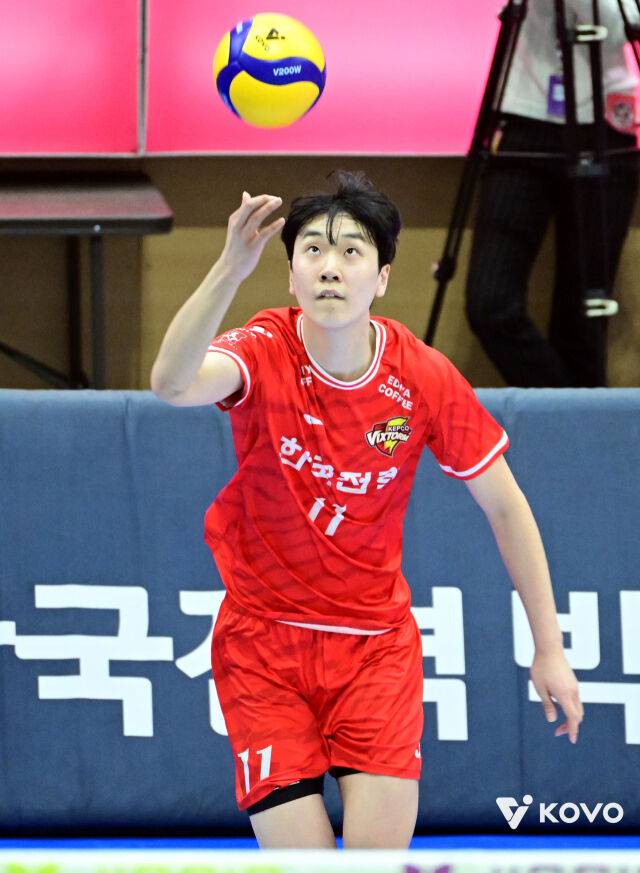 한국전력 방강호가 많은 기대 속에 프로 두 번째 시즌을 준비하고 있다./KOVO 제공