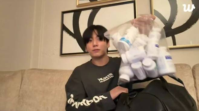 [Seul=Newsis] Jungkook. (Foto= Captura do Weverse) 03/09/2026. photo@newsis.com *Revenda e distribuição proibidas