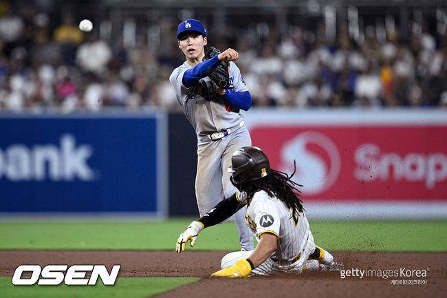 [사진] LA 다저스 김혜성. ⓒGettyimages(무단전재 및 재배포 금지)