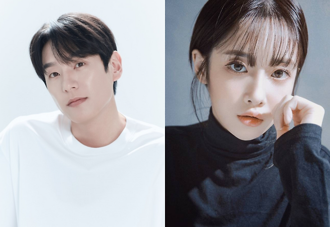 ▲ 곽시양(왼쪽), 유지애. 출처 곽시양 SNS, YG케이플러스