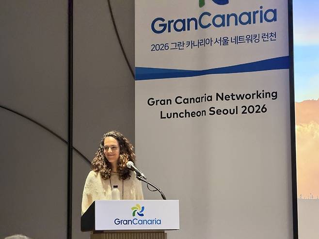사라 곤살레스 루이스 스페인 사랑 공동대표.  /사진= 강예신 기자