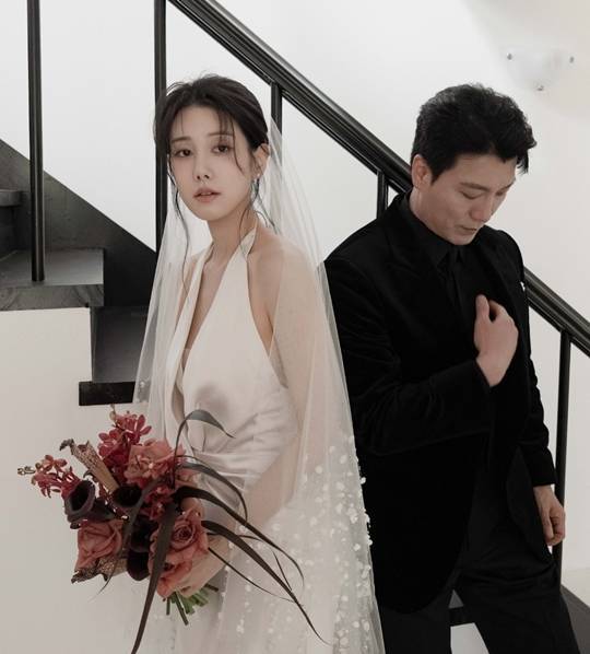 양준모 양지원 웨딩화보, 양지원 SNS 제공